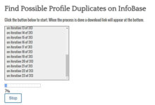 Find Duplicates Report