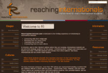 Reaching Internationals Website